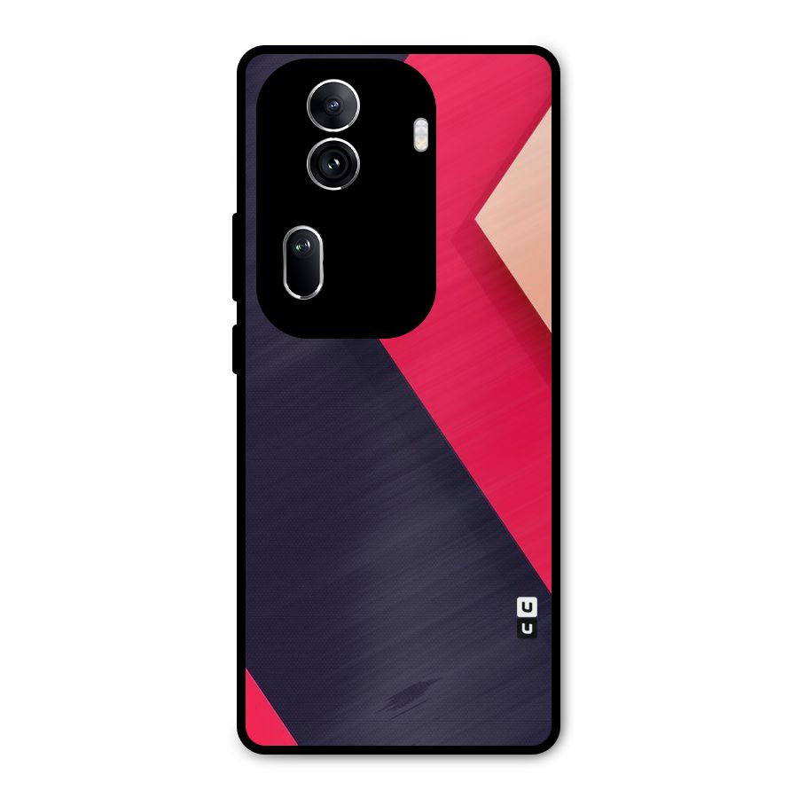 Amazing Shades Metal Back Case for Oppo Reno11 Pro 5G