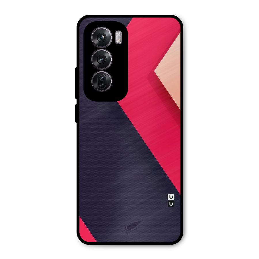 Amazing Shades Metal Back Case for Oppo Reno12 Pro