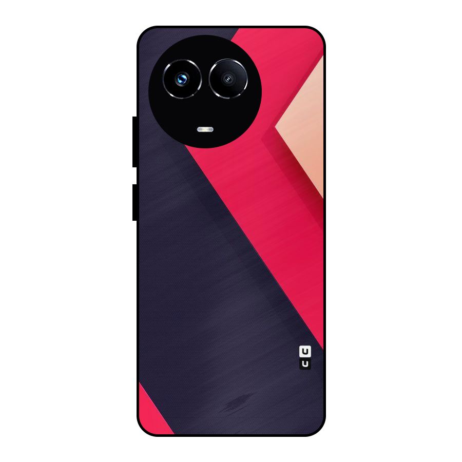 Amazing Shades Metal Back Case for Realme Narzo 60X