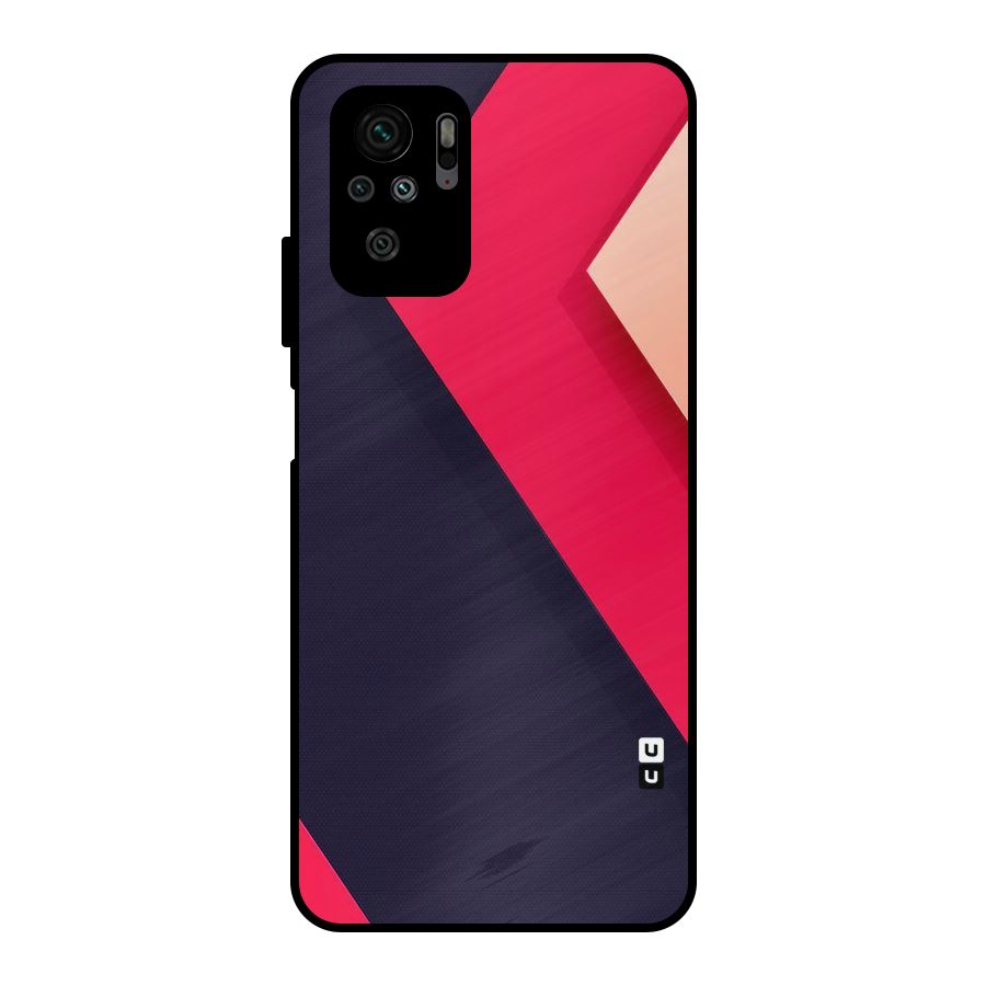 Amazing Shades Metal Back Case for Redmi Note 10S