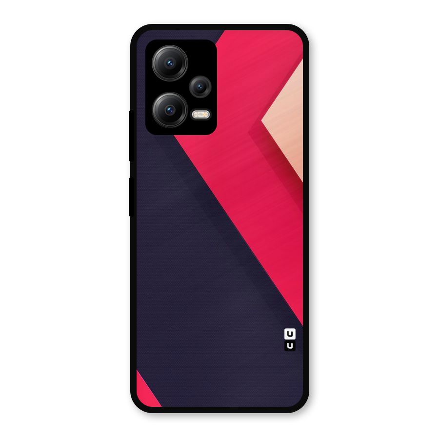 Amazing Shades Metal Back Case for Redmi Note 12 5G