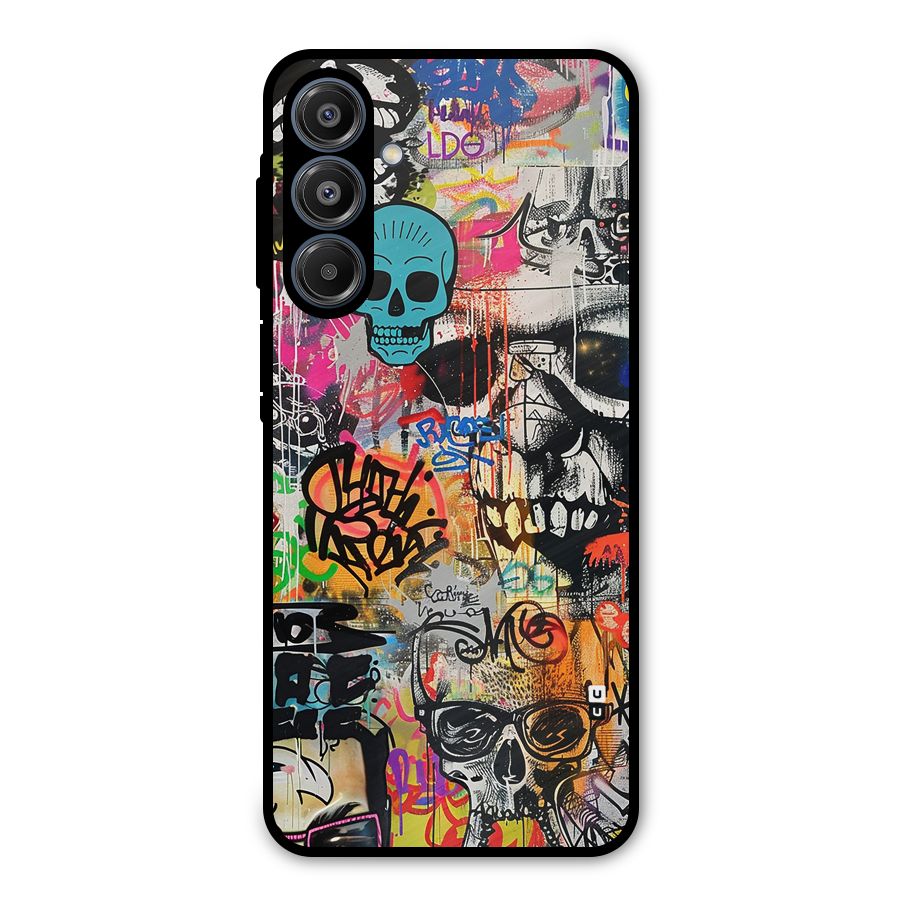 Amazing Street Art Metal Back Case for Galaxy A16 5G