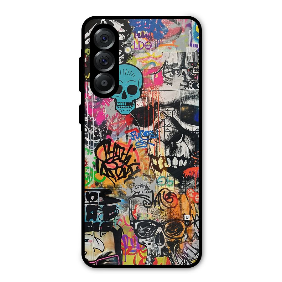 Amazing Street Art Metal Back Case for Galaxy A36