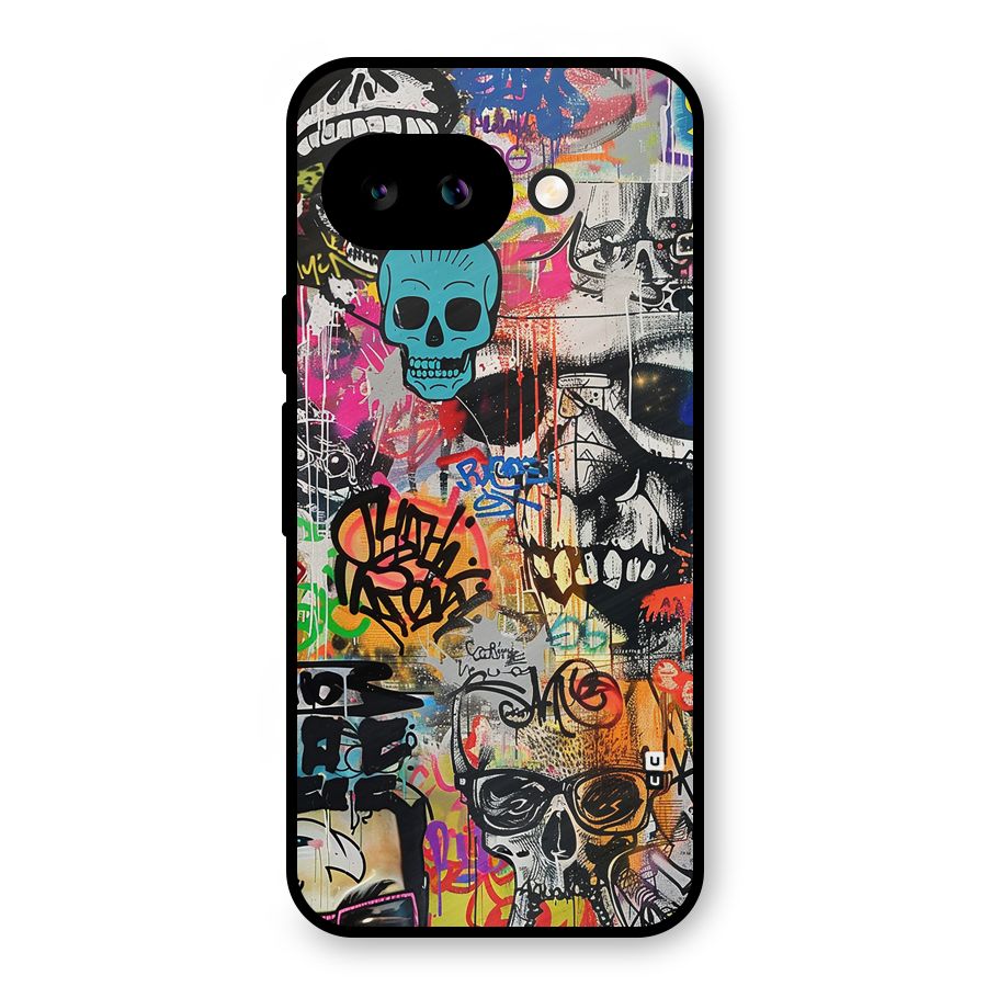 Amazing Street Art Metal Back Case for Google Pixel 9a