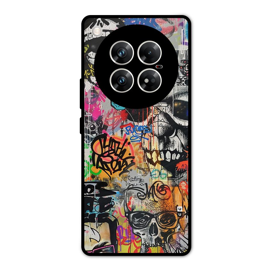 Amazing Street Art Metal Back Case for Infinix Zero 40 5G