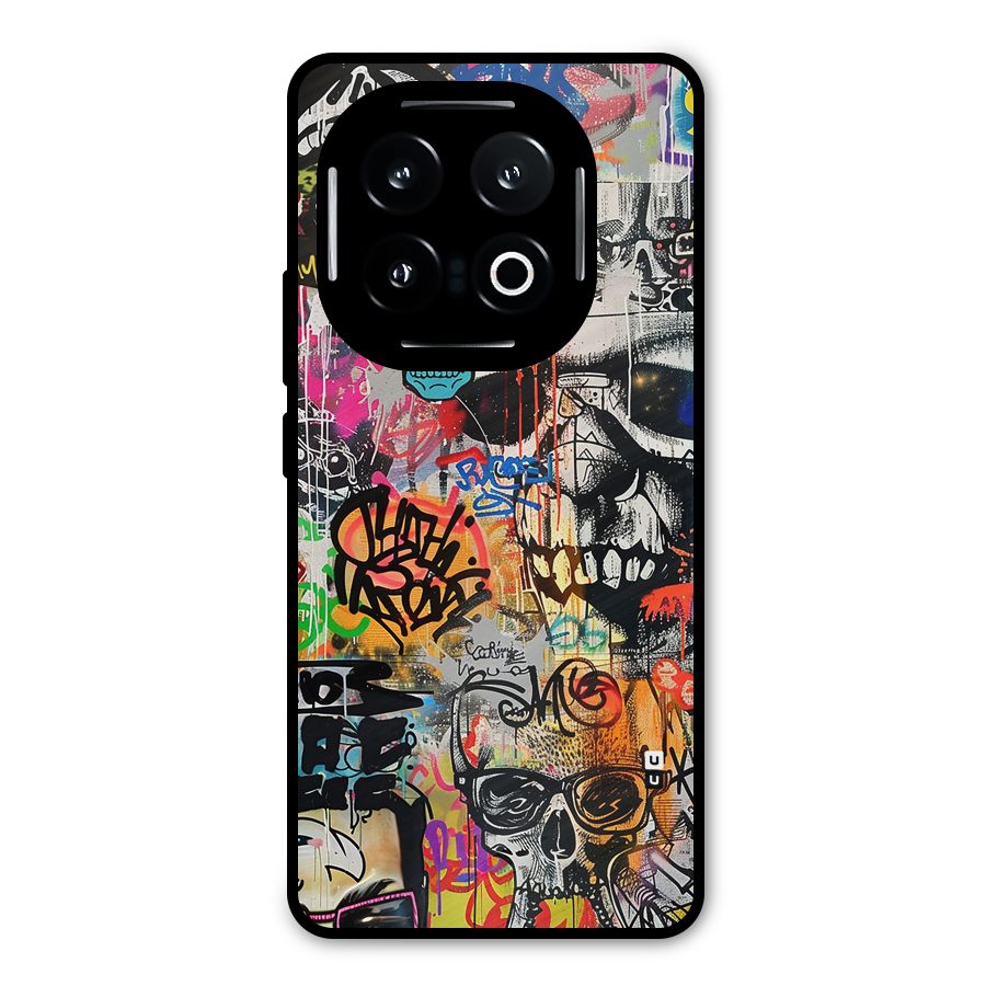 Amazing Street Art Metal Back Case for iQOO 13