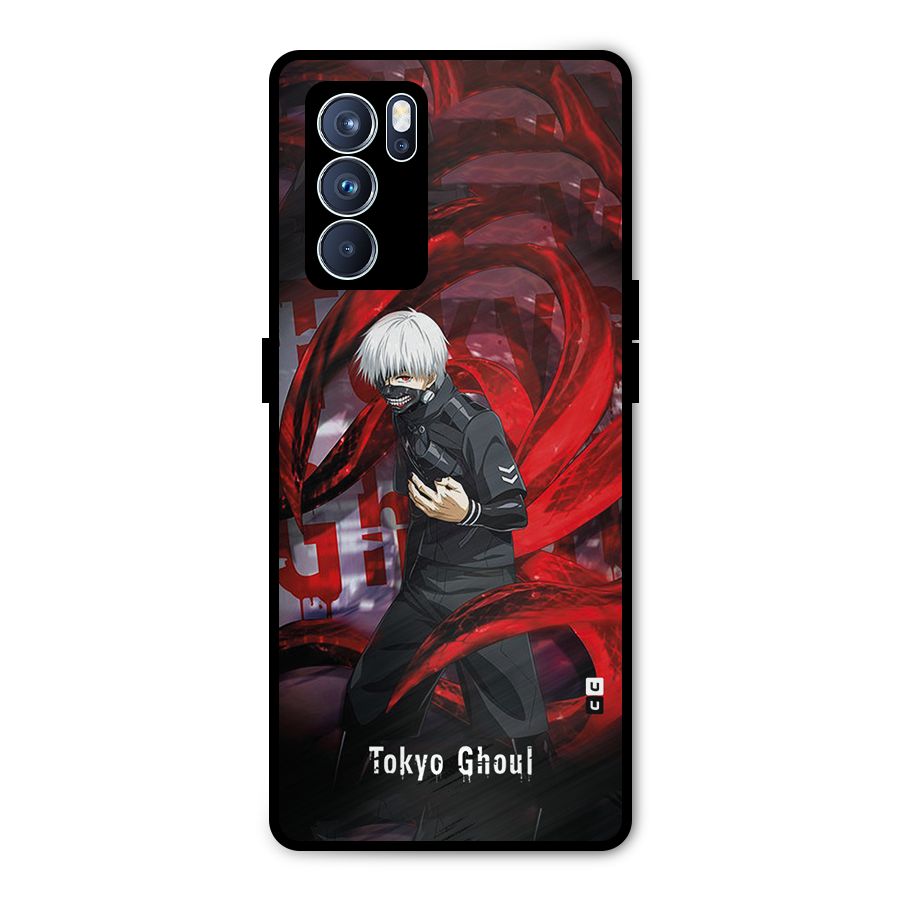 Amazing Tokyo Ghoul Metal Back Case for Oppo Reno6 Pro 5G