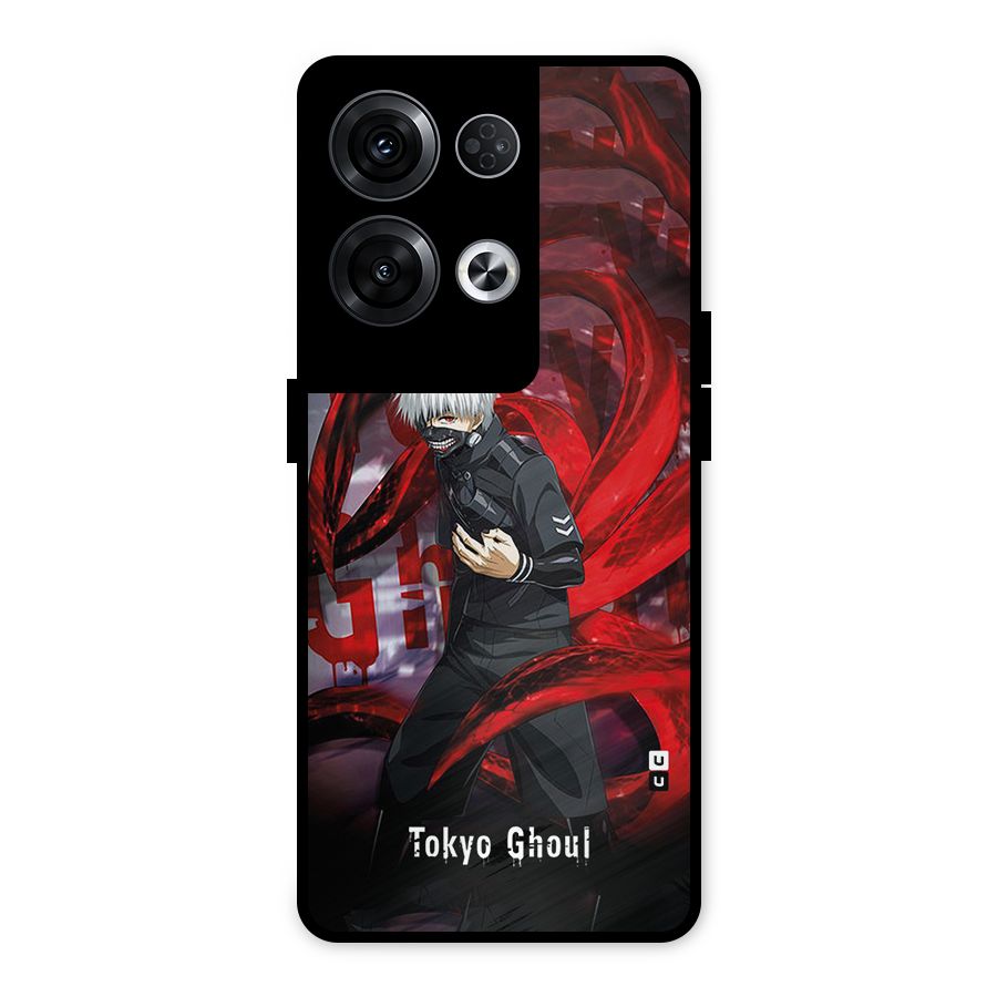 Amazing Tokyo Ghoul Metal Back Case for Oppo Reno8 Pro 5G