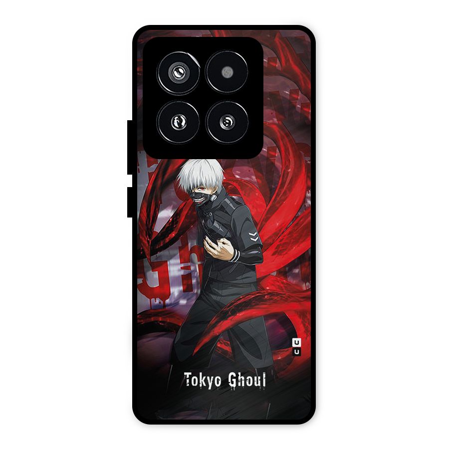 Amazing Tokyo Ghoul Metal Back Case for Xiaomi 14 Pro