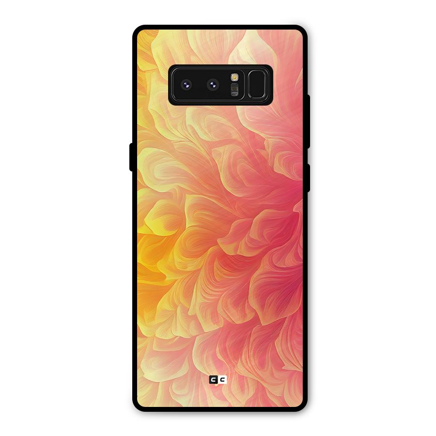 Amazing Vibrant Pattern Metal Back Case for Galaxy Note 8
