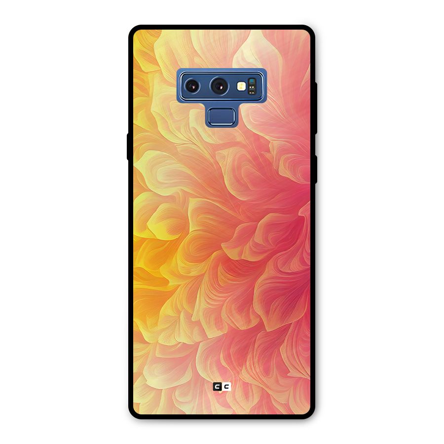 Amazing Vibrant Pattern Metal Back Case for Galaxy Note 9