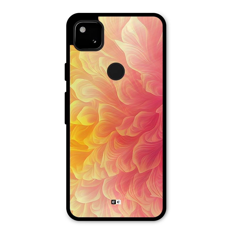 Amazing Vibrant Pattern Metal Back Case for Google Pixel 4a