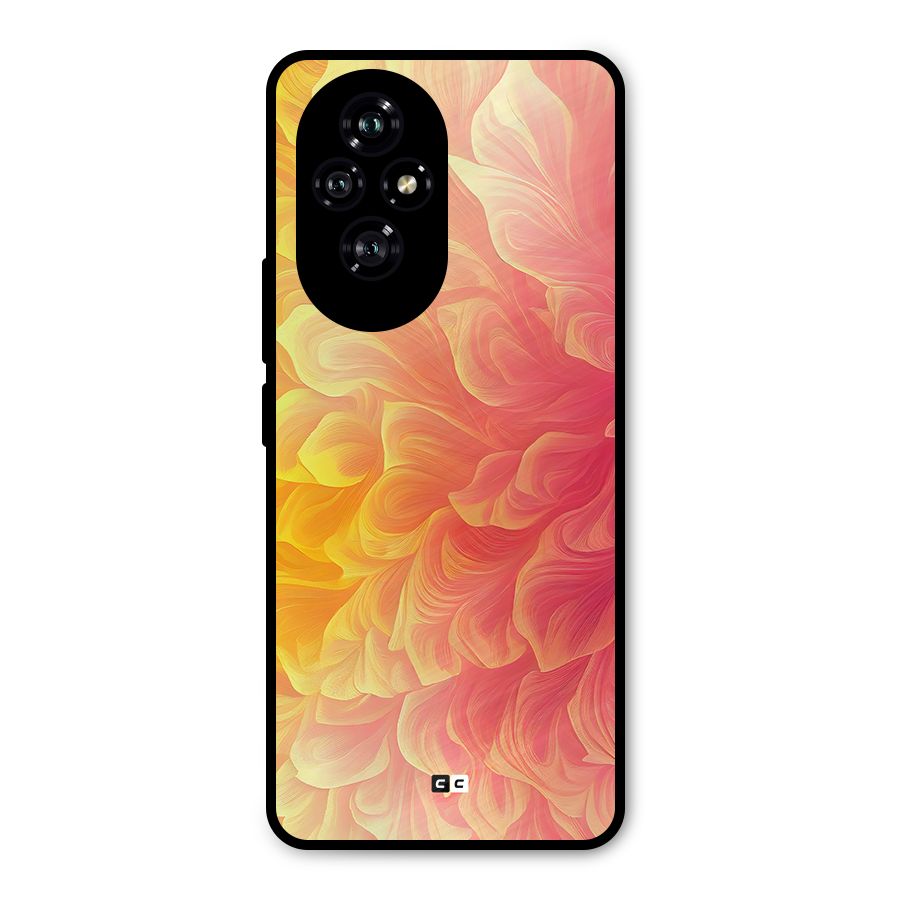 Amazing Vibrant Pattern Metal Back Case for Honor 200