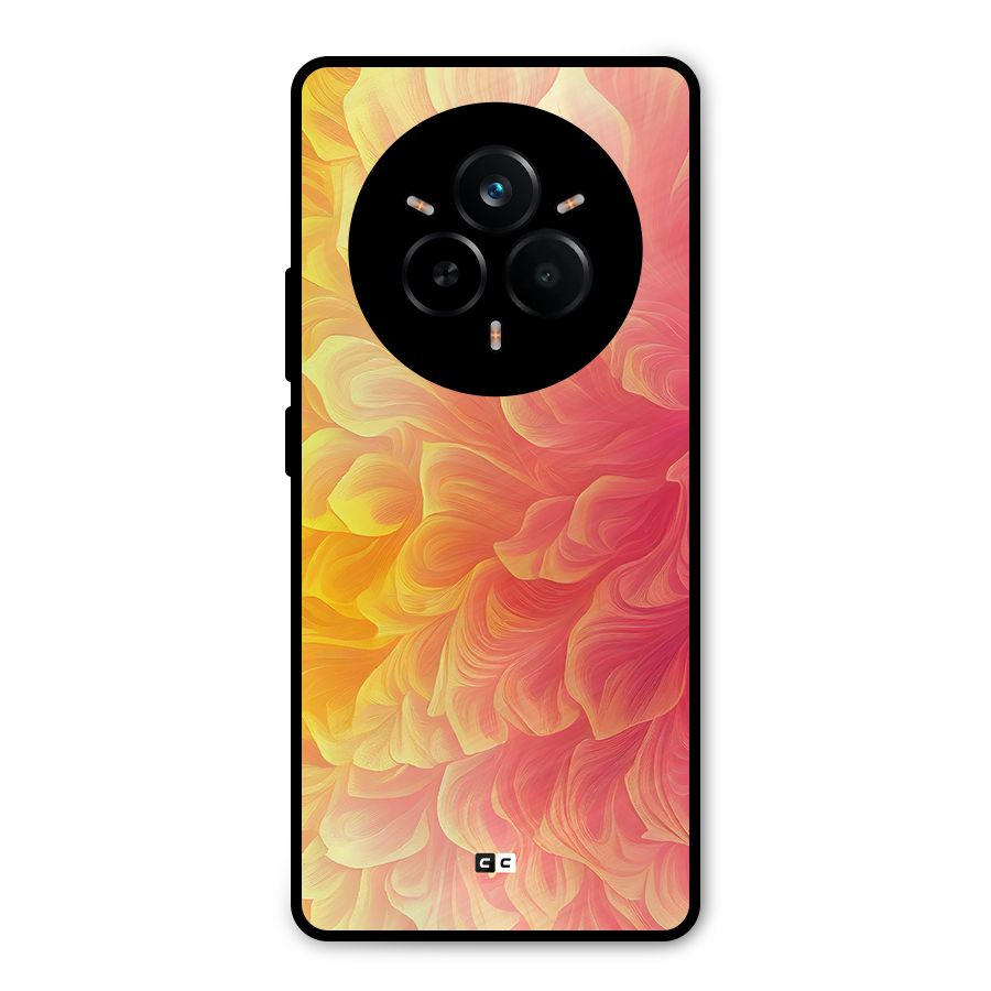 Amazing Vibrant Pattern Metal Back Case for Realme 14 Pro
