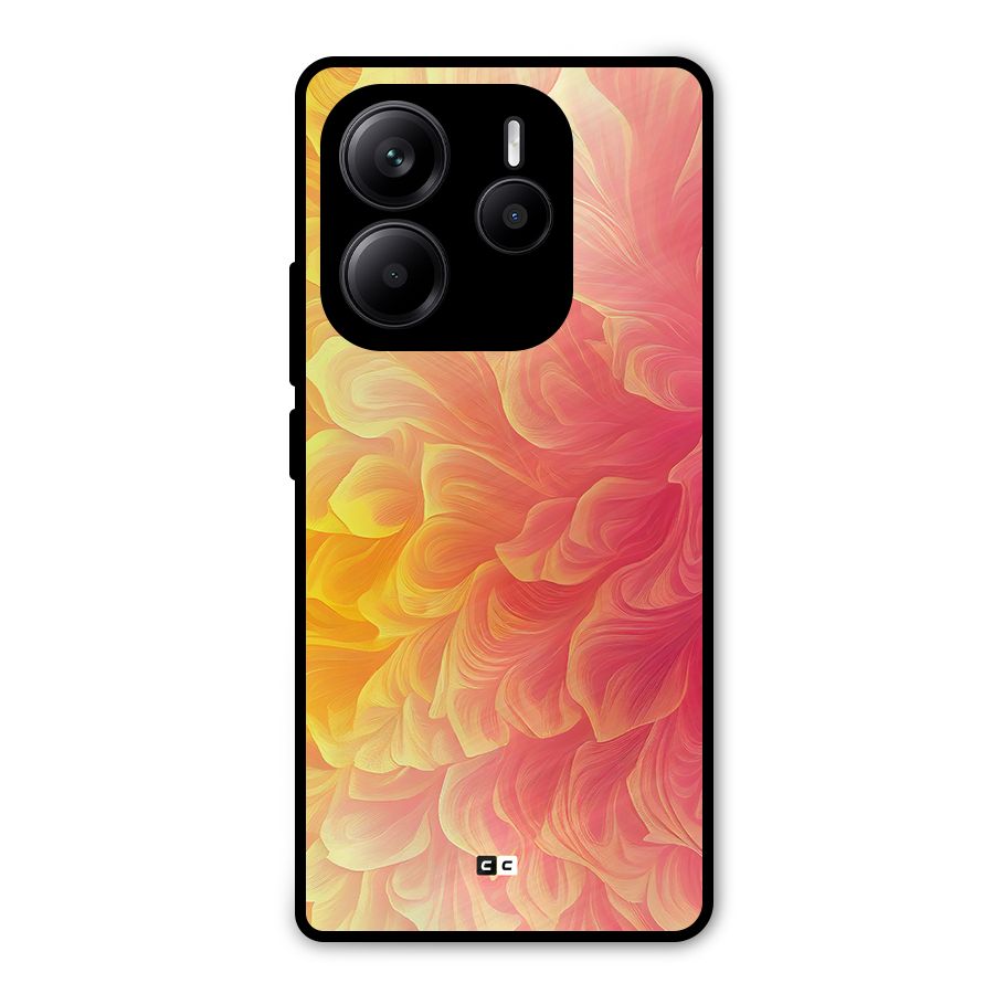 Amazing Vibrant Pattern Metal Back Case for Redmi Note 14 5G