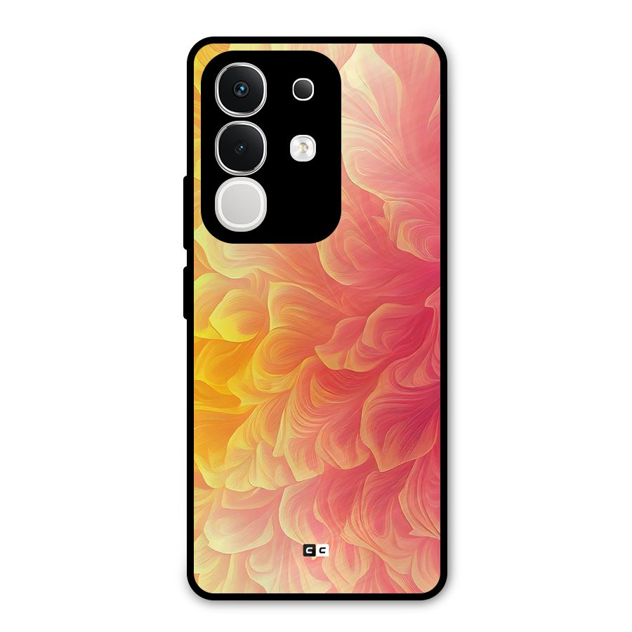 Amazing Vibrant Pattern Metal Back Case for Vivo T4x