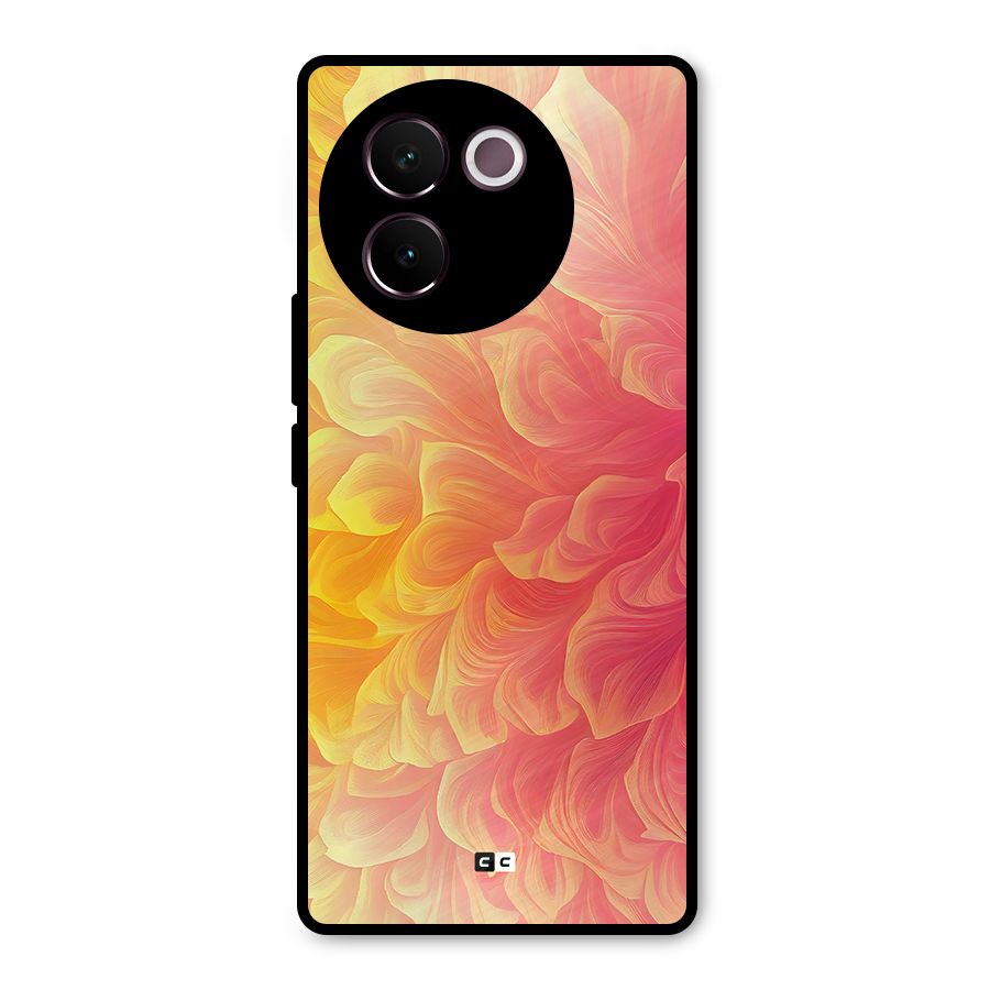 Amazing Vibrant Pattern Metal Back Case for Vivo V30e