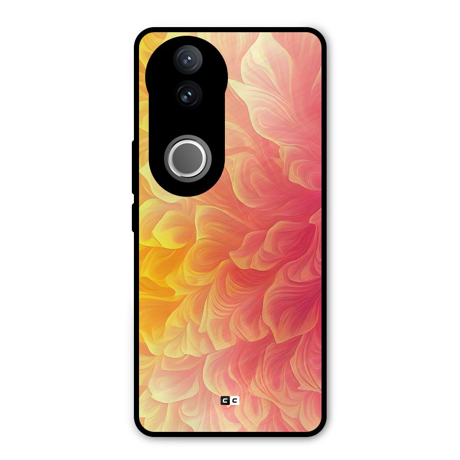 Amazing Vibrant Pattern Metal Back Case for Vivo V50e