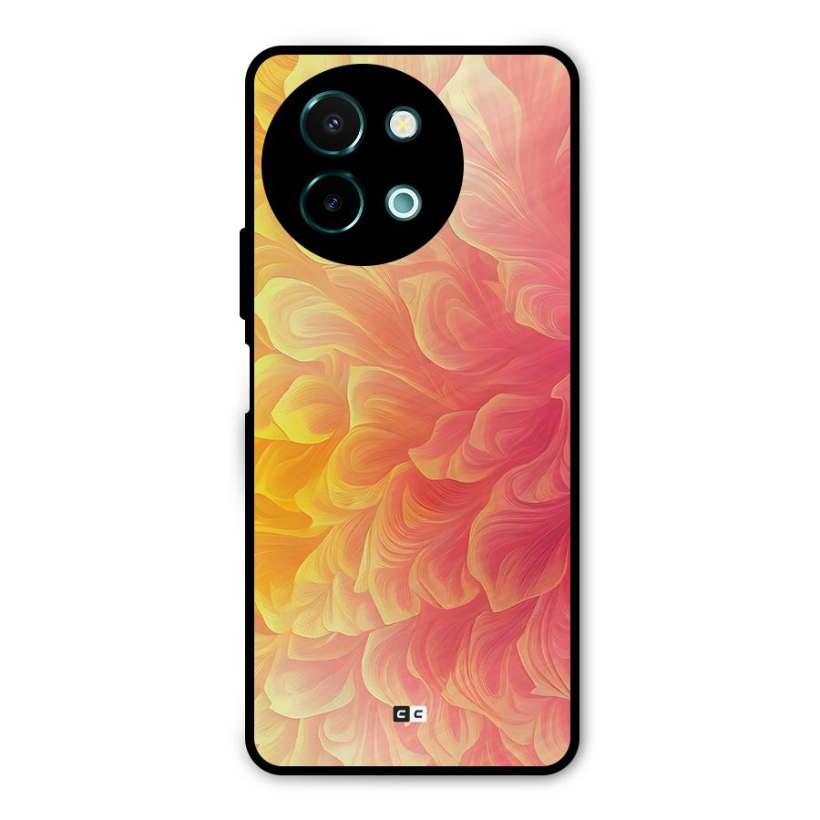 Amazing Vibrant Pattern Metal Back Case for Vivo Y58