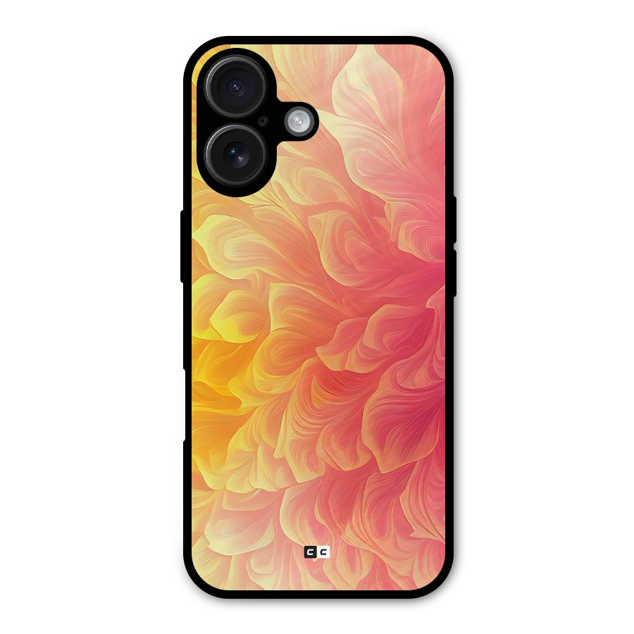 Amazing Vibrant Pattern Metal Back Case for iPhone 16