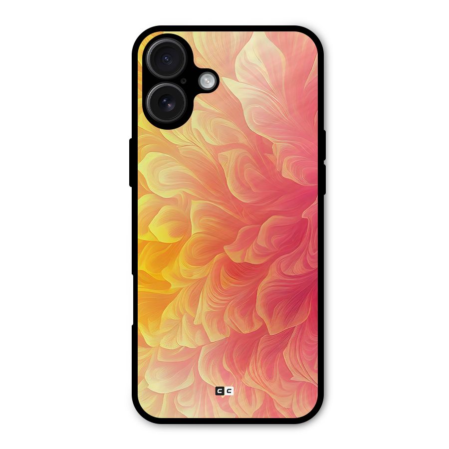 Amazing Vibrant Pattern Metal Back Case for iPhone 16 Plus