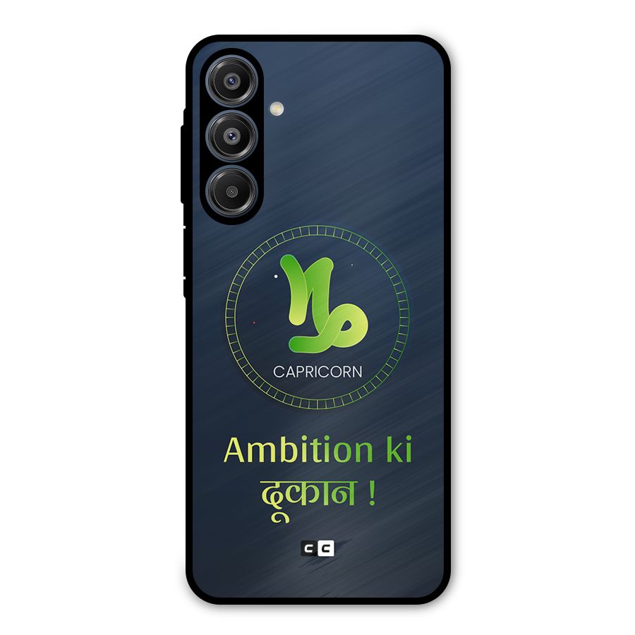 Ambitious Capricorn Metal Back Case for Galaxy A16 5G