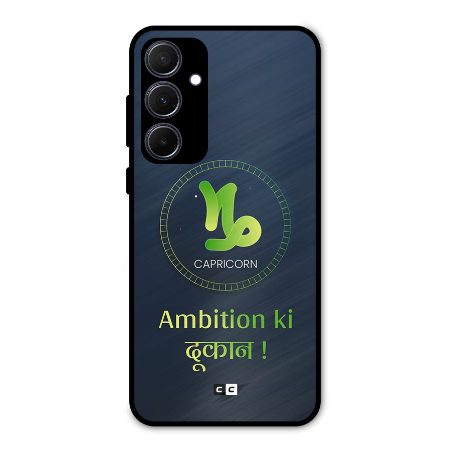 Ambitious Capricorn Metal Back Case for Galaxy A35