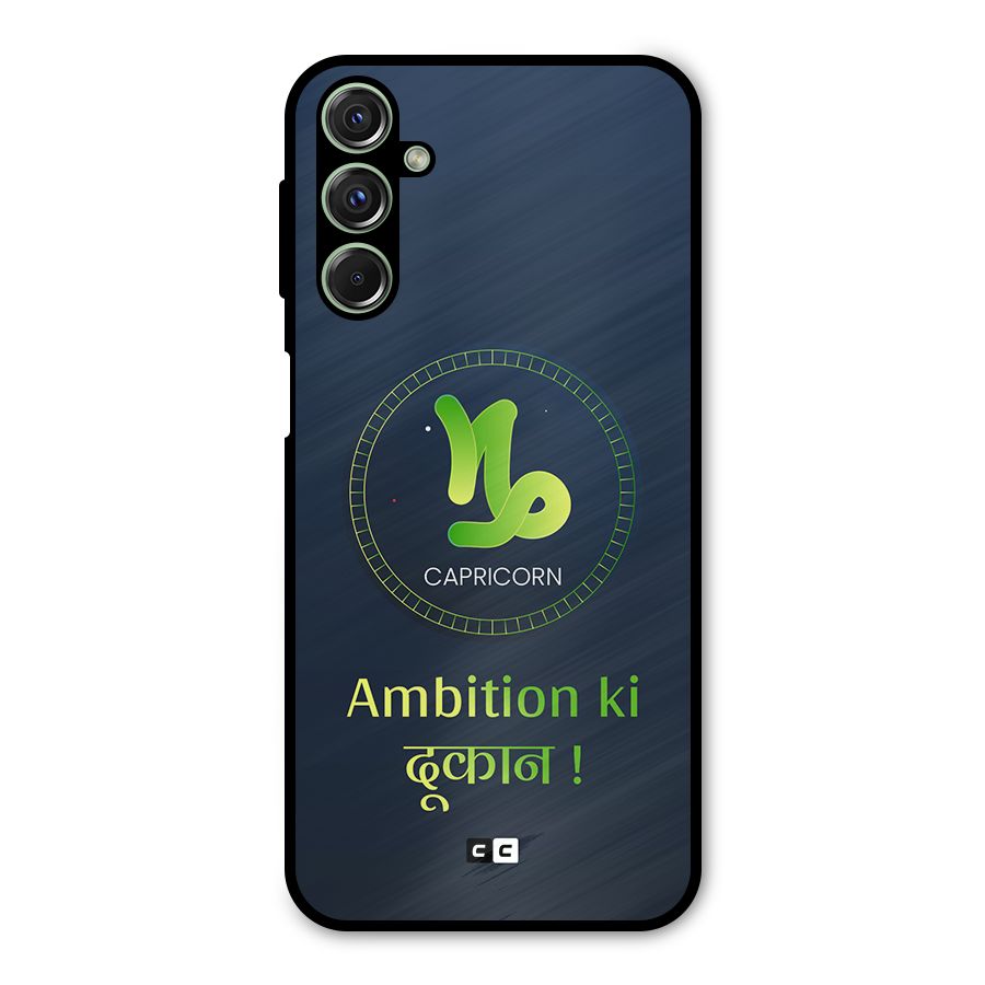 Ambitious Capricorn Metal Back Case for Galaxy M34