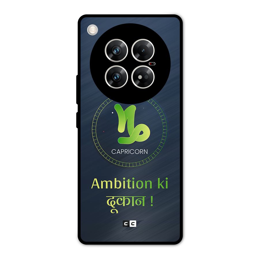Ambitious Capricorn Metal Back Case for Infinix Zero 40 5G