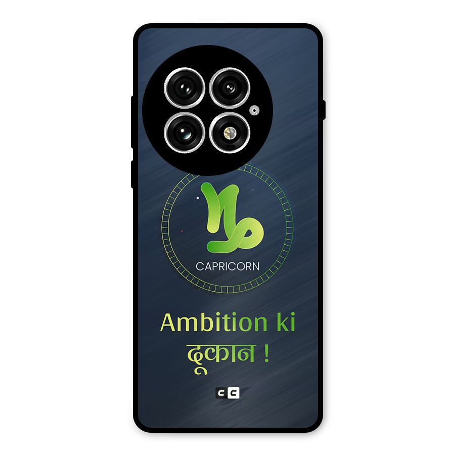 Ambitious Capricorn Metal Back Case for OnePlus 13