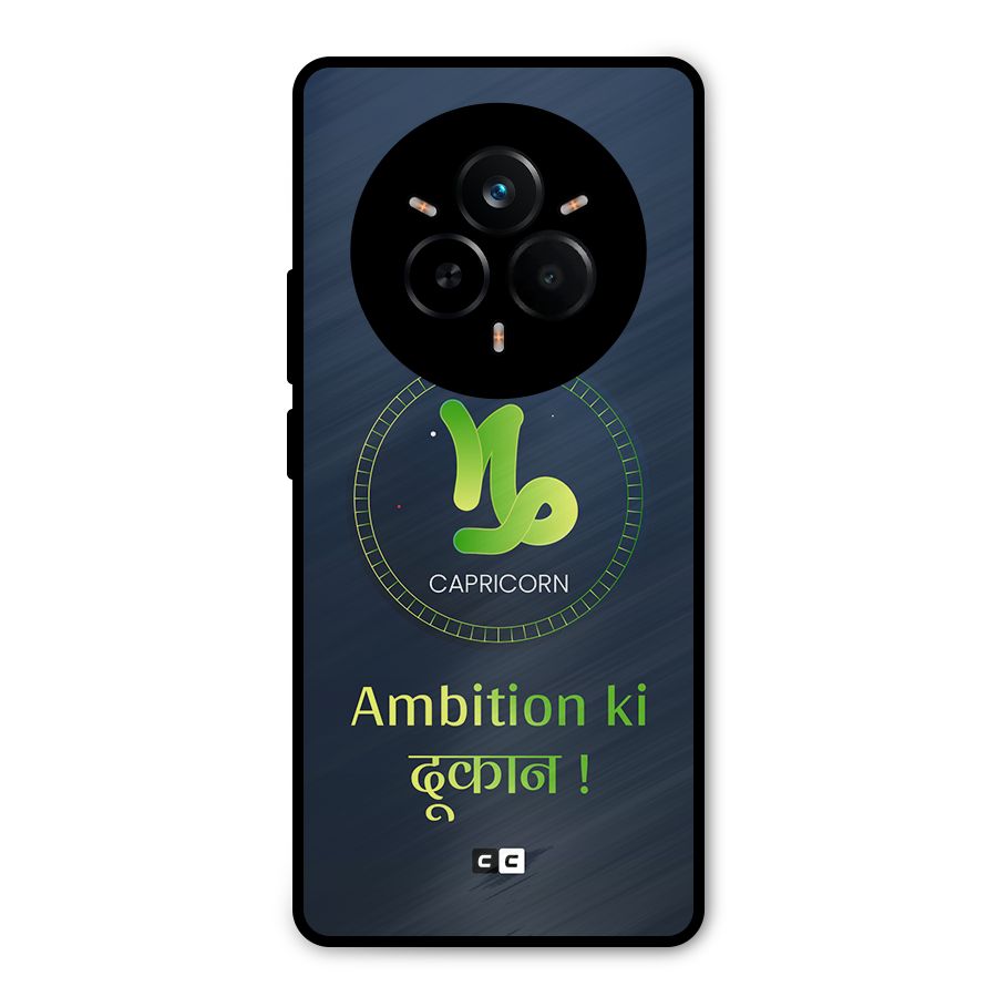 Ambitious Capricorn Metal Back Case for Realme 14 Pro Plus