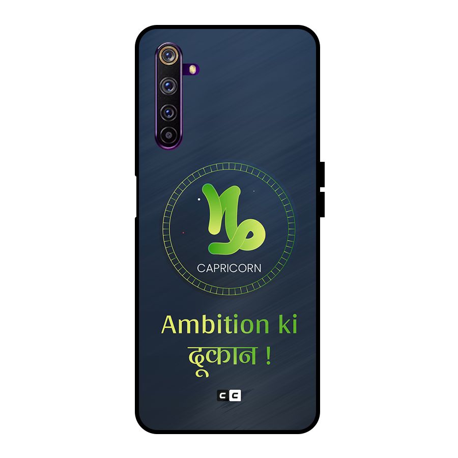 Ambitious Capricorn Metal Back Case for Realme 6 Pro
