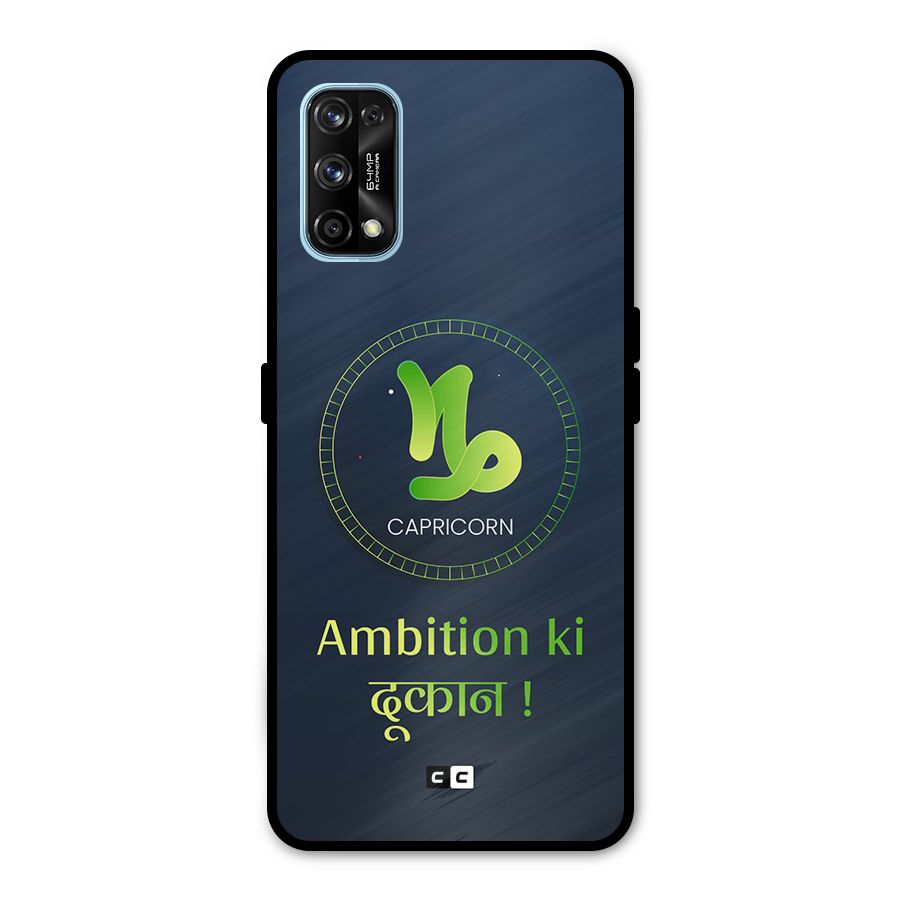 Ambitious Capricorn Metal Back Case for Realme 7 Pro