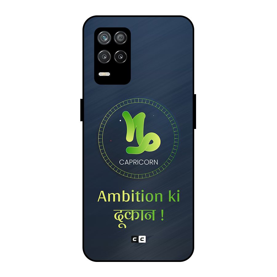 Ambitious Capricorn Metal Back Case for Realme 8s 5G