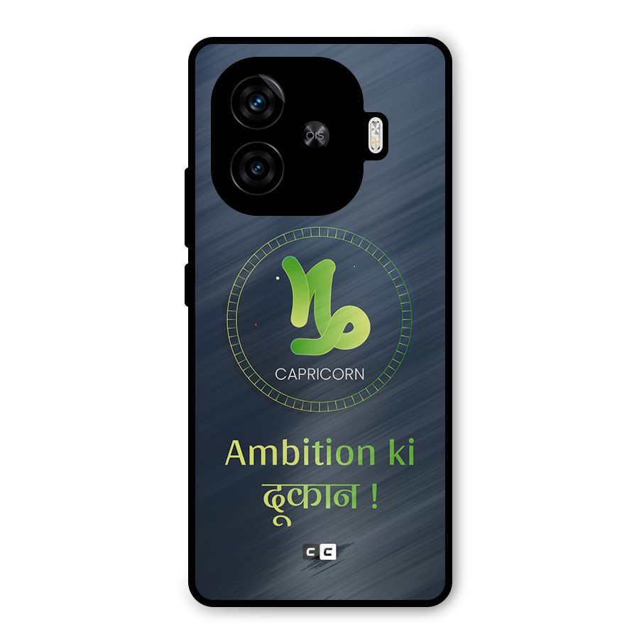 Ambitious Capricorn Metal Back Case for iQOO Neo 10R