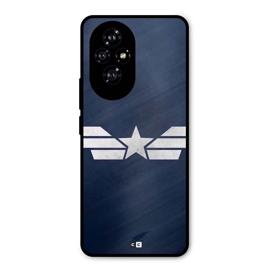 American Shield Metal Back Case for Honor 200