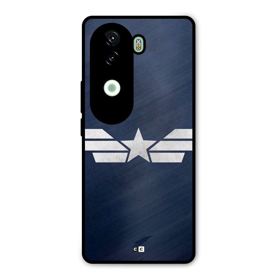 American Shield Metal Back Case for iQOO Z9s