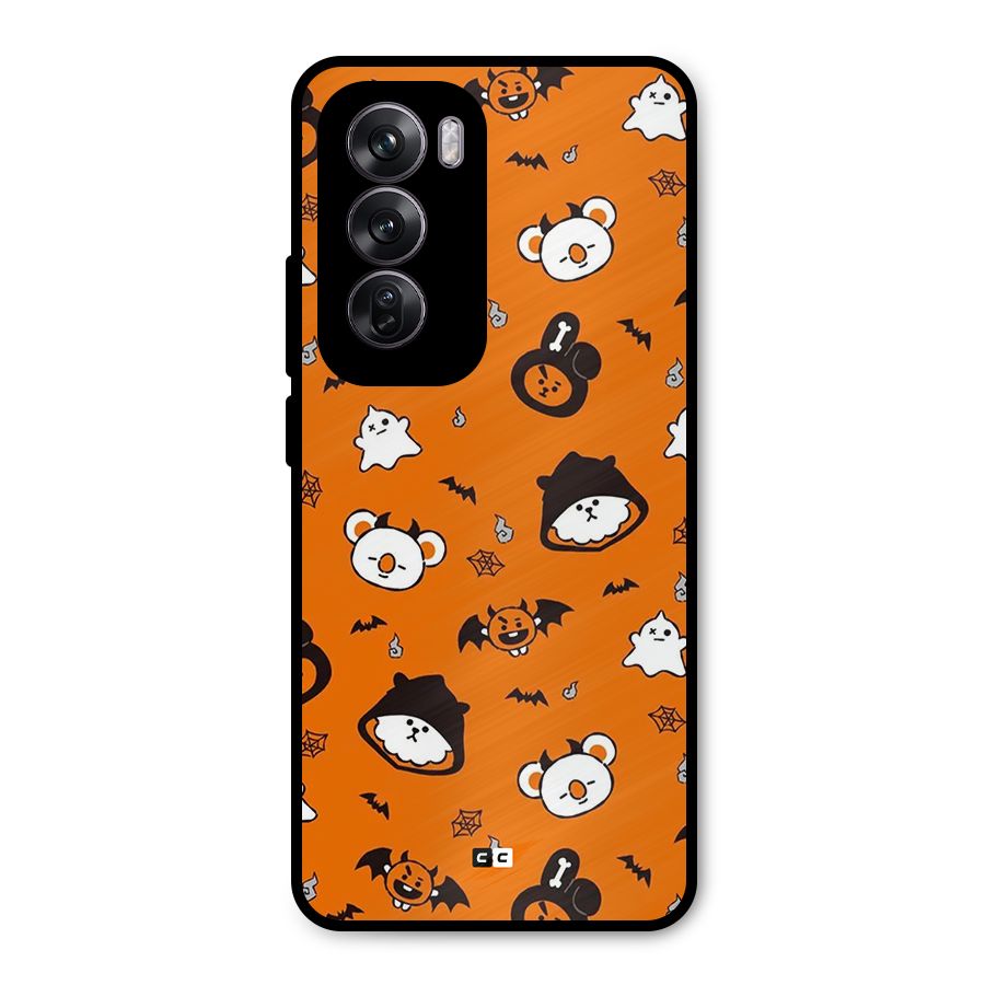Amuse Halloween Metal Back Case for Oppo Reno12 Pro