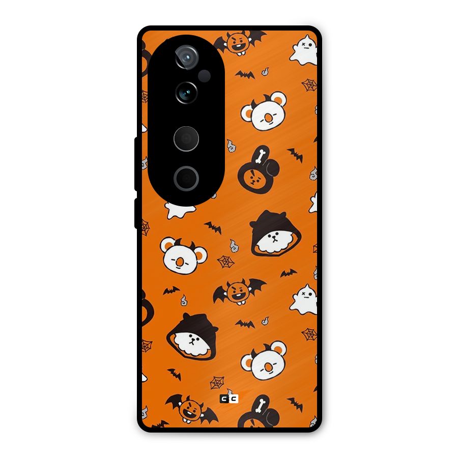 Amuse Halloween Metal Back Case for Vivo T3 Ultra