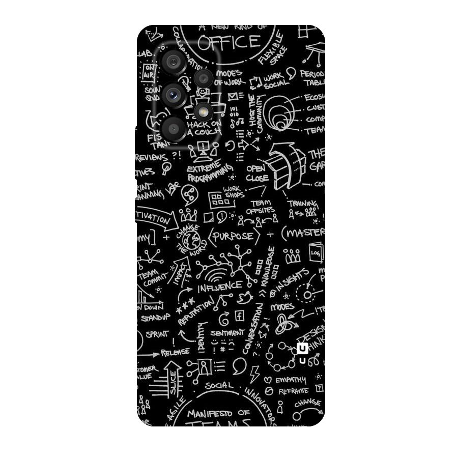 Anatomy Pattern Original Polycarbonate Back Case for Galaxy A53 5G