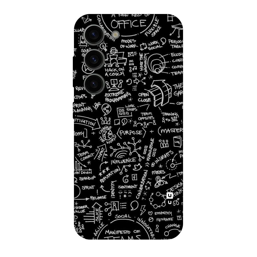 Anatomy Pattern Original Polycarbonate Back Case for Galaxy S23