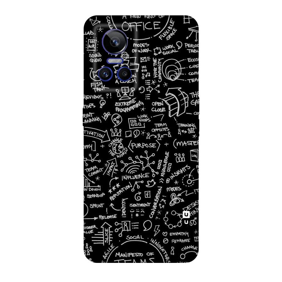 Anatomy Pattern Original Polycarbonate Back Case for Realme GT Neo 3