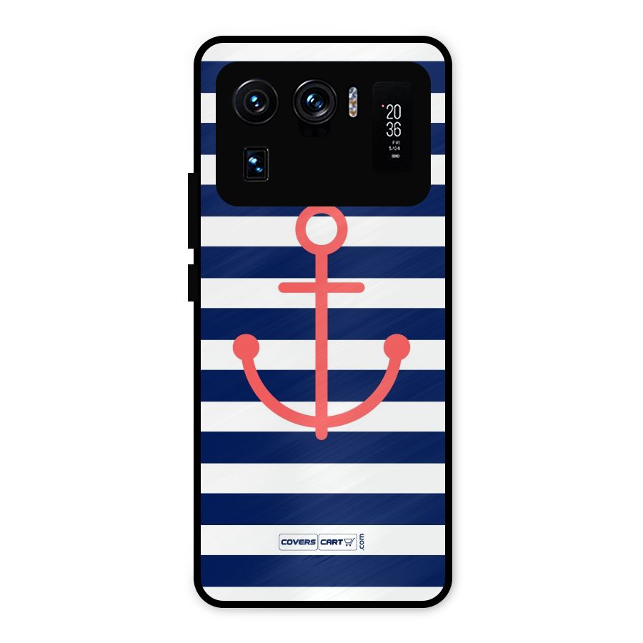 Anchor Stripes Metal Back Case for Mi 11 Ultra