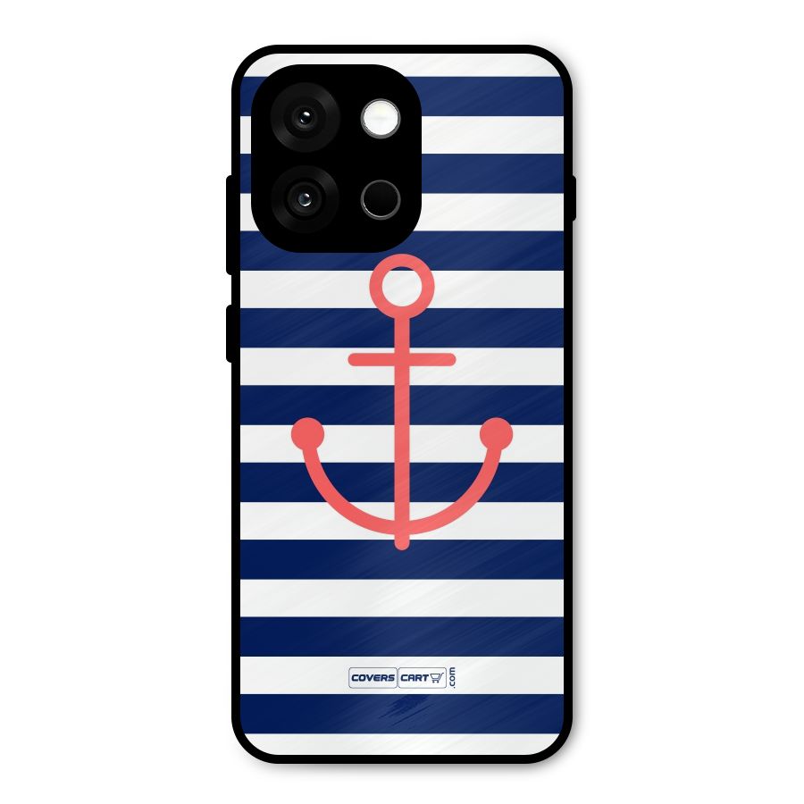 Anchor Stripes Metal Back Case for OnePlus 13s