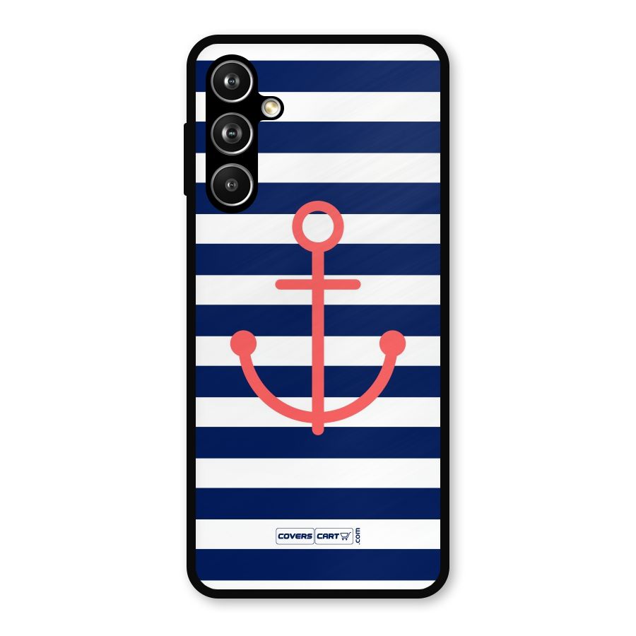 Anchor Stripes Metal Back Case for Samsung Galaxy M54