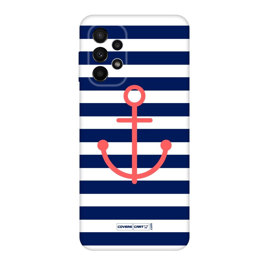 Anchor Stripes Original Polycarbonate Back Case for Galaxy A23