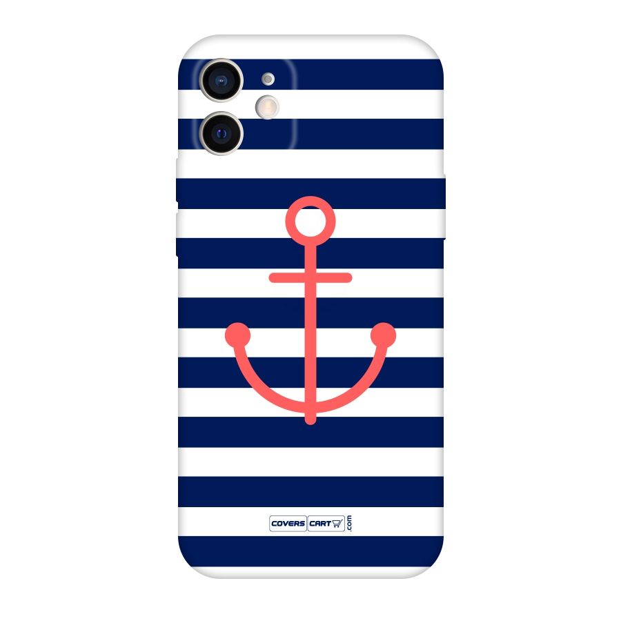 Anchor Stripes Original Polycarbonate Back Case for iPhone 12