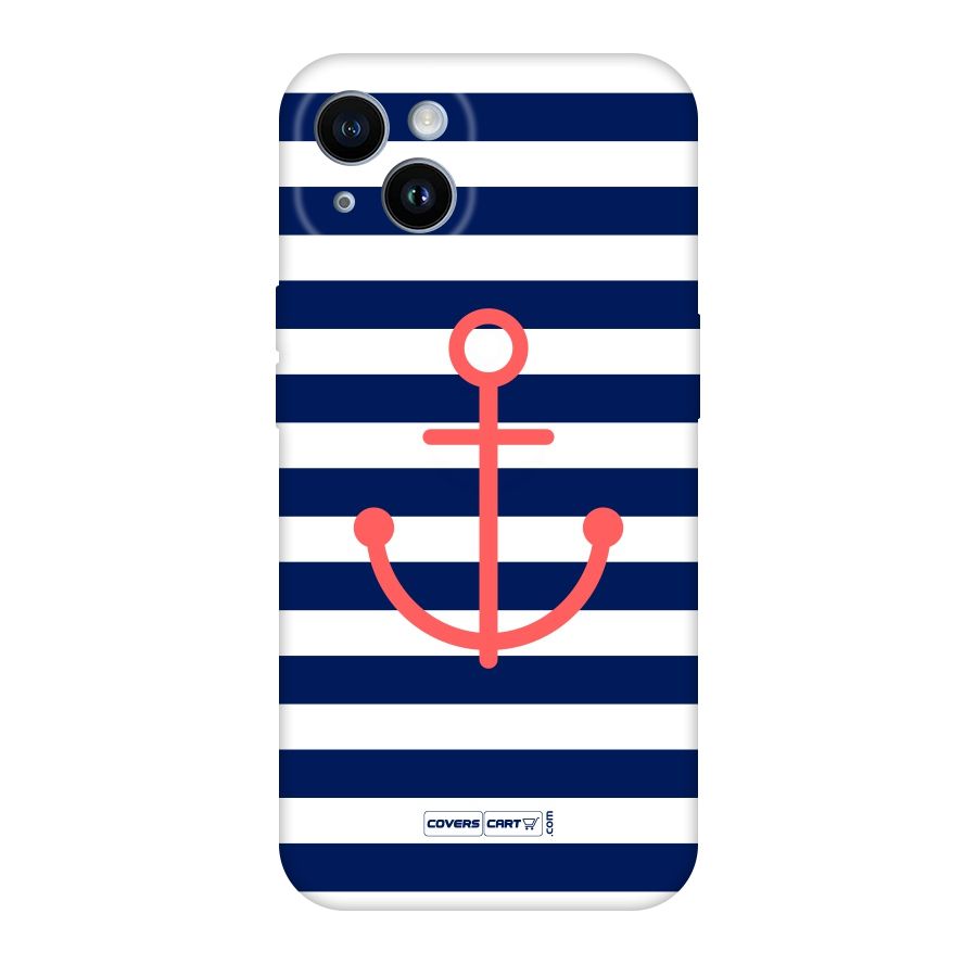 Anchor Stripes Original Polycarbonate Back Case for iPhone 14