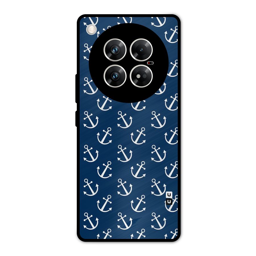 Anchor Zig Pattern Metal Back Case for Infinix Zero 40 5G