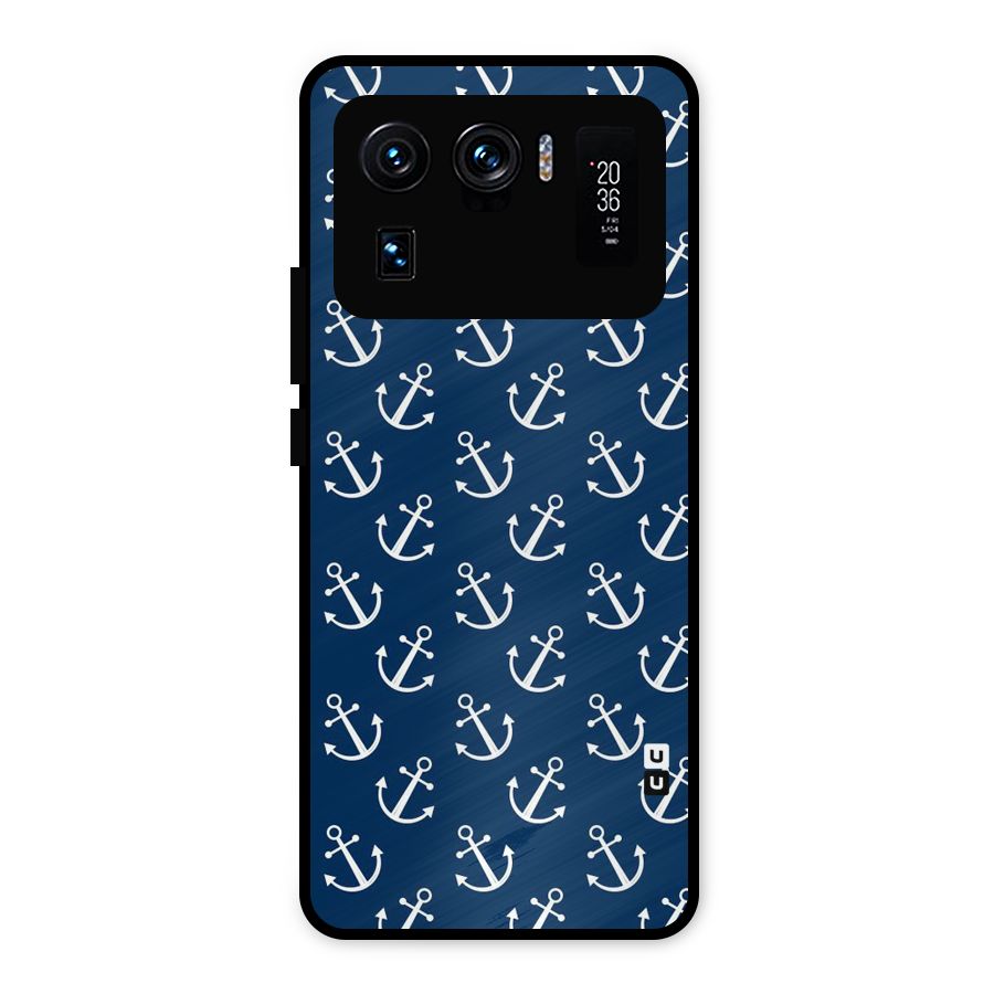 Anchor Zig Pattern Metal Back Case for Mi 11 Ultra